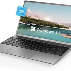 2023 Windows 11 Laptop, 15.6 inch 1920x1080 IPS Display, Coolby 12GB DDR4 RAM / 512GB SSD Laptop Computers, Intel N4120 Quad-Core Processor Notebook PC, Support 2.4G/5G Hz WiFi, BT, Full Size Keyboard