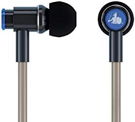 DefenderShield Air Tube Stereo Earbuds - Universal Acoustic Wired Headphones with Mic & Volume Control