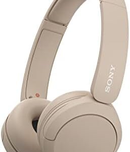 Sony Wireless Bluetooth Headphones - Up to 50 Hours Battery Life with Quick Charge Function, On-Ear Model - WH-CH520C.CE7 - Limited Edition - Cappuccino/Beige