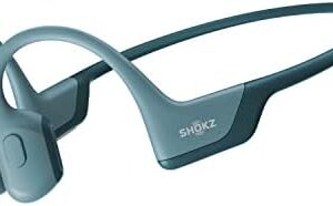 SHOKZ OpenRun Pro - Open-Ear Bluetooth Bone Conduction Sport Headphones - Sweat Resistant Wireless Earphones for Workouts and Running with Premium Deep Base - Built-in Mic, with Hair Band