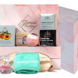 Skin Repair Spa Gift Set - 8 Piece Skin Care Products for Women, Beauty & Personal Care - Full Size Skincare Set Spa Gift Basket, Infused with Minerals & Vitamins - Gift Box Spa Kit