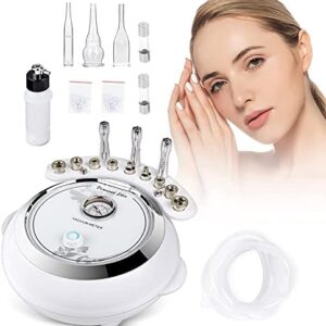 AIMENGXI 3 in 1 Diamond Microdermabrasion Machine, Professional Beauty Facial Care Equipment Microdermabrasion Device with Vacuum Spray Skin Care for Salon Personal Home Use,108a