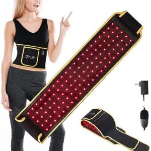 Red Light Therapy Belt DYUF Infrared Light Therapy : Muscle Recovery, Pain Relief, and Healing Device