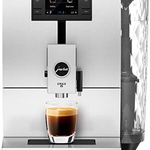 Jura ENA 8 Automatic Coffee Machine (Sunset Red),Certified Refurbished
