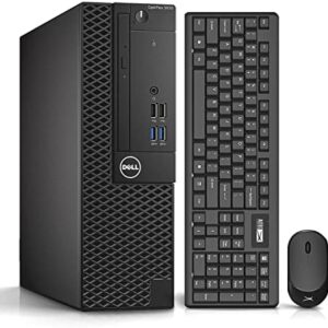 Dell OptiPlex 3050 Desktop Computers PC, 32GB Ram DDR4 New 512GB M.2 NVMe SSD, Intel Built-in WiFi, Bluetooth, i5-6500 3.2GHz, Refurbished Desktop, HDMI, Windows 10 Pro (Renewed)