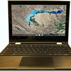 Lenovo 11.6" 300e Chromebook Touchscreen LCD 2 in 1- MediaTek M8173C Quad-core 2.1GHz 4GB LPDDR3 32GB Flash Memory Chrome OS Model 81H00000US (Renewed)
