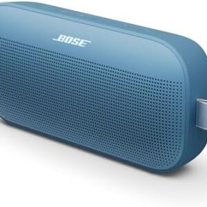 Bose New SoundLink Flex Portable Bluetooth Speaker (2nd Gen), Portable Outdoor Speaker with Hi-Fi Audio, Up to 12 Hours Battery Life, Waterproof and Dustproof, Blue Dusk