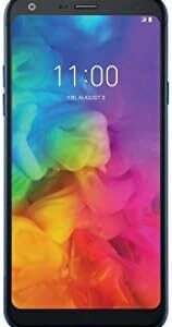 LG Q7 Plus Q610TA 5.5in 64GB T-Mobile GSM Unlocked Android Smartphone - Morrocan Blue (Renewed)