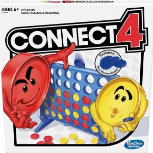 Hasbro Gaming Connect 4 Strategy Board Game for Kids | 2 Players | Easter Gifts for Boys & Girls | Ages 6+ (Amazon Exclusive)