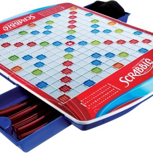 Hasbro Gaming Scrabble Deluxe Edition Board Game, (Amazon Exclusive)