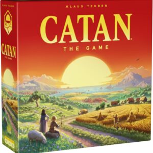 CATAN Board Game (6th Edition) Trade, Build & Settle in the Classic Strategy Game for Family, Kids & Adults, Ages 10+, 3-4 Players, 60-90 Min Playtime