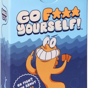 Go F Yourself! – The Grown Up Go Fish Card Game You've Always Wanted | Hilarious Party Game for Grown Ups, 2+ Players | 52 Cards, 13 Unique Pairs Edition