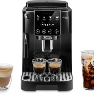 De'Longhi Magnifica Start Automatic Espresso Machine with Manual Milk Frother & Built in Grinder - 3 One-Touch Recipes, Easy-to-Clean, Home Barista Coffee Maker for Lattes, Cappuccino, Iced Coffee